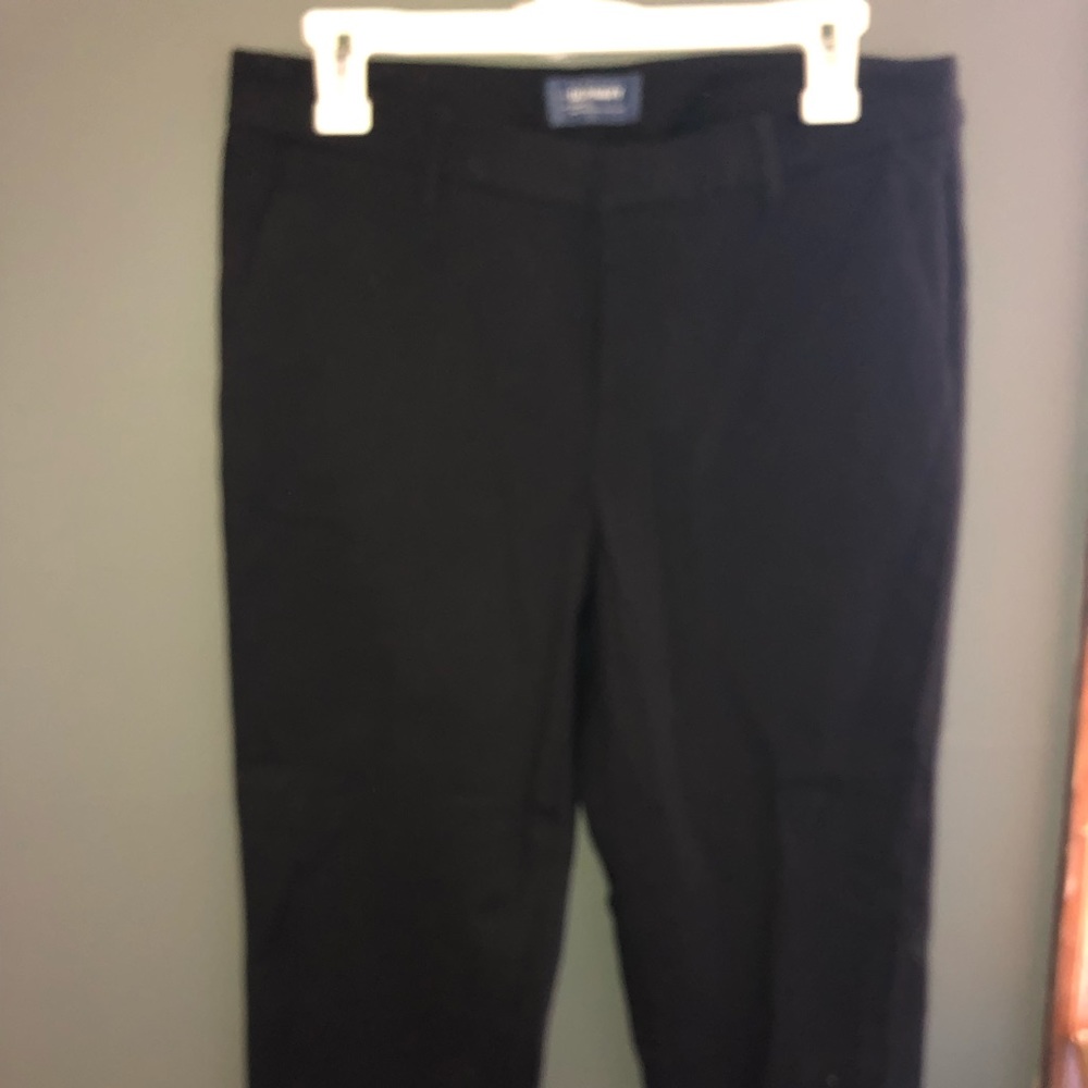 Old navy black dress pants size 8